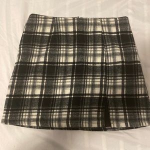 Plaid skirt